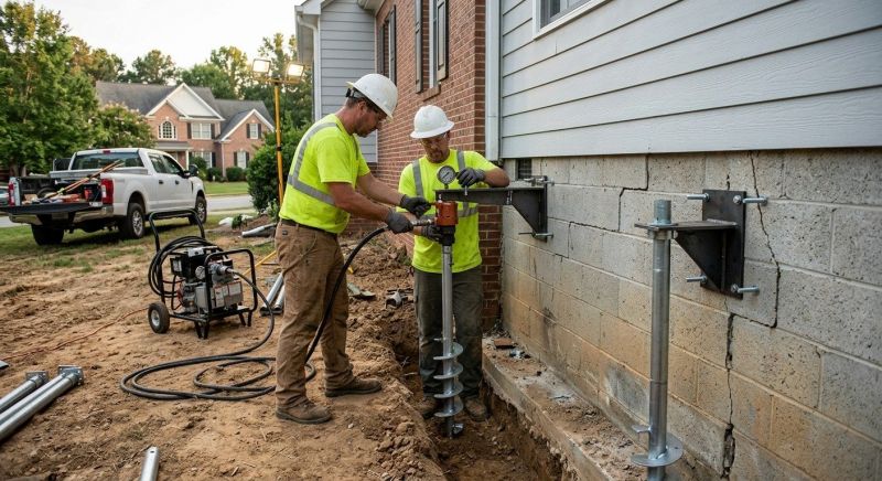 Piering Service in Arlington, TX