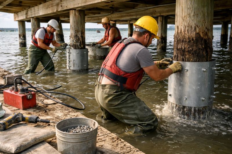 Piling Repair in Dallas, TX