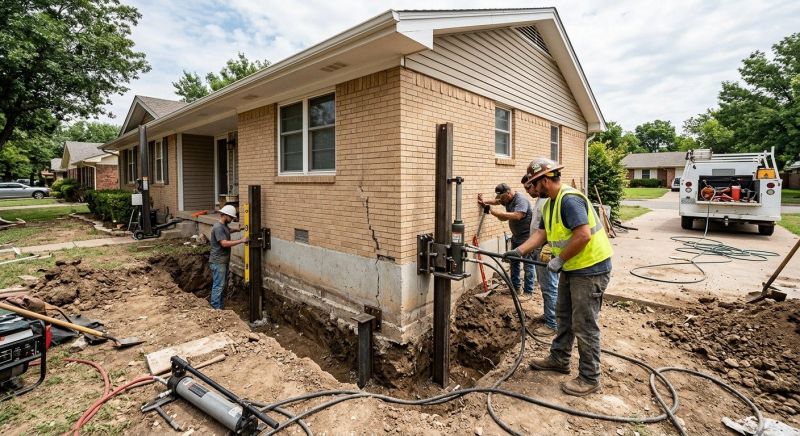 Settling Foundation Service in Euless, TX
