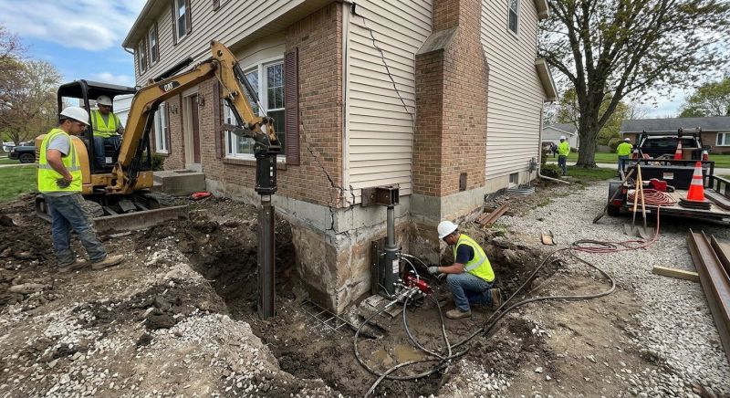 Sinking Foundation Repair in Red Oak, TX