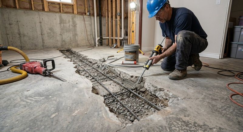Slab Foundation Repair in Arlington, TX