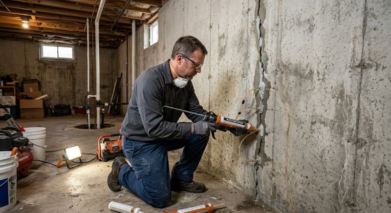 Structural Crack Repair in Arlington, TX