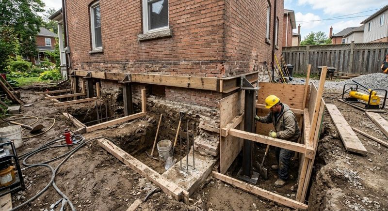 Structural Underpinning in Arlington, TX